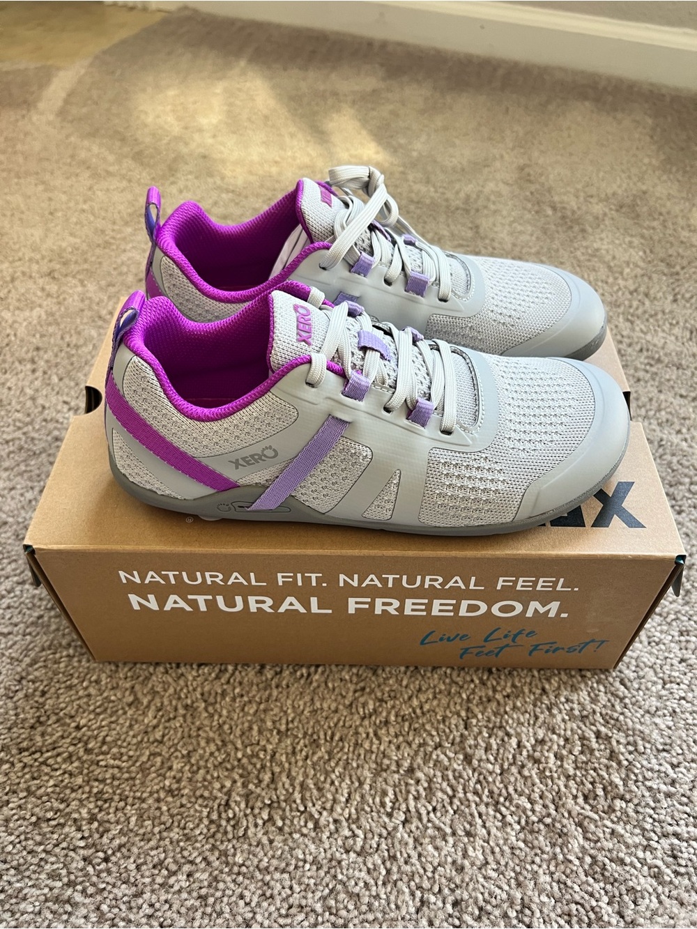 Xero Barefoot Shoes Prio Storm NWT - Womens Sz 8 - Storm Color